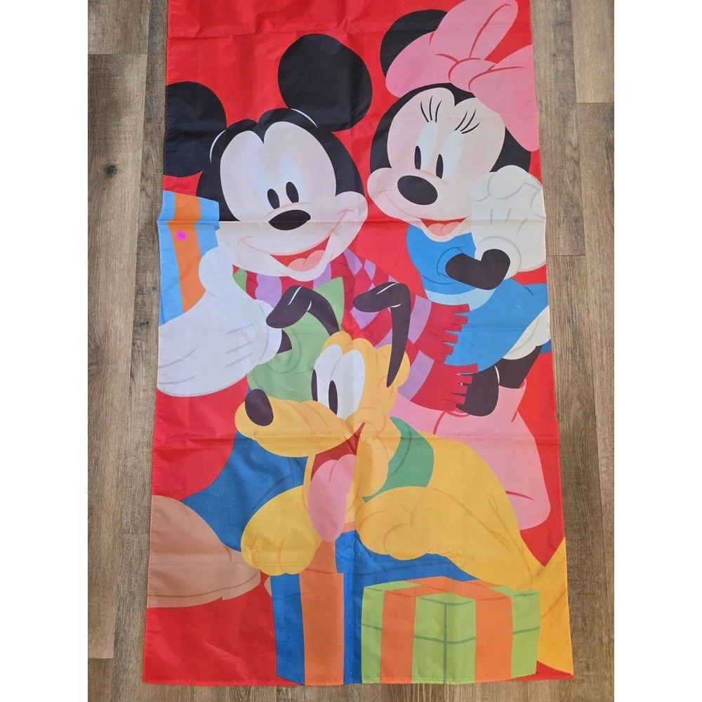 Happy Holidays Mickey Mouse Flag